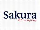 Sakura HR Solutions logo in footer