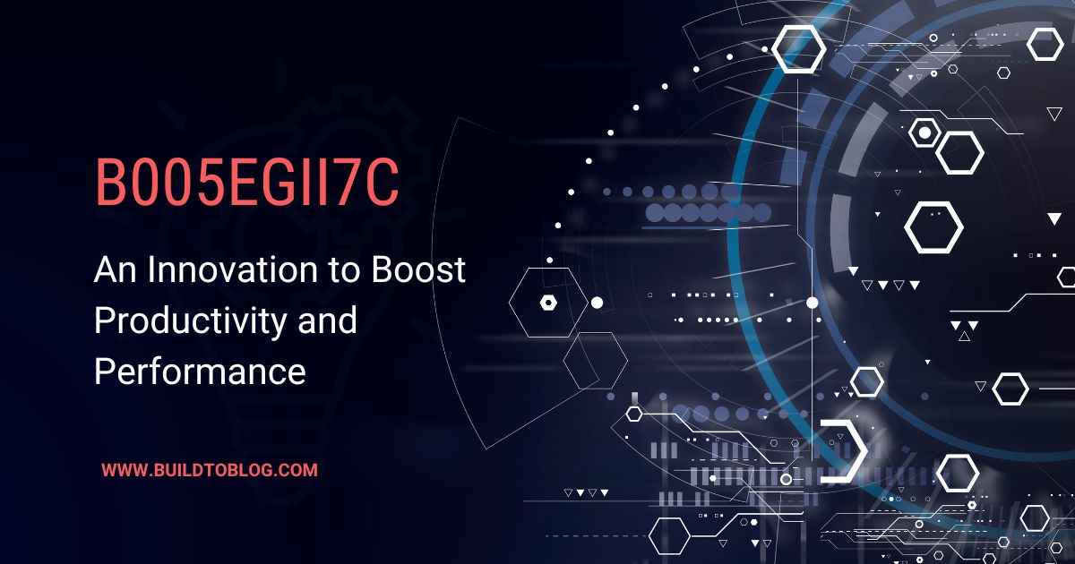 B005EGII7C: An Innovation to Boost Productivity and Performance