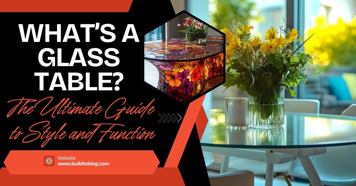 What’s a Glass Table? The Ultimate Guide to Style and Function